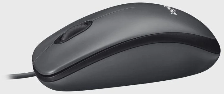 Logitech M100 juoda pelė