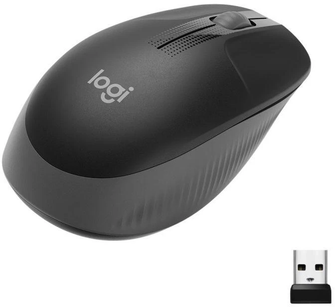 LOGITECH M190 JUODA PELĖ