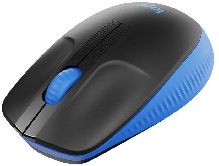 Belaidė pelė Logitech M190, mėlynos spalvos