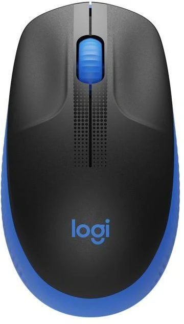 Belaidė pelė Logitech M190, mėlynos spalvos