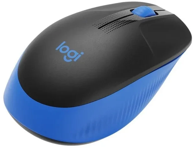 Belaidė pelė Logitech M190, mėlynos spalvos