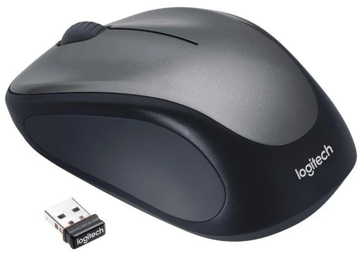 Logitech M235 pelė 910-002201 (optinė; 800 DPI; pilka)