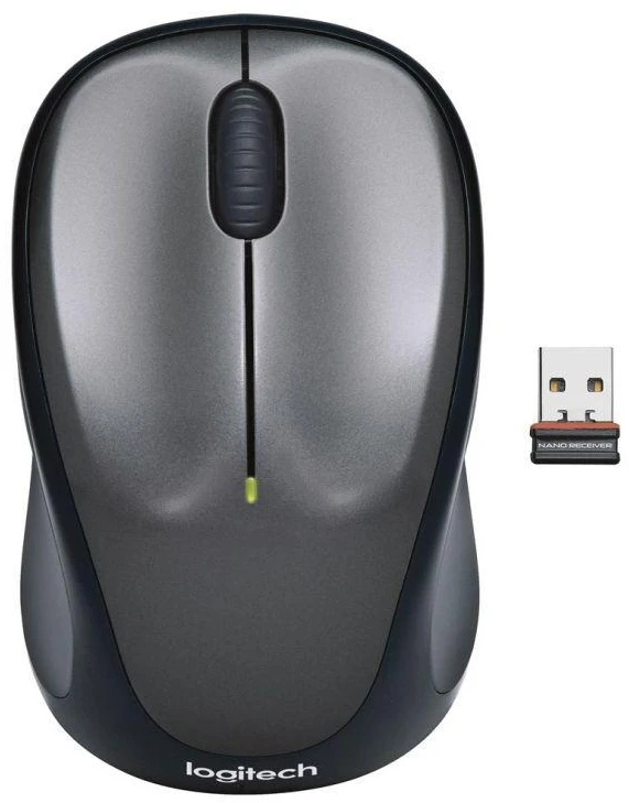 Logitech M235 pelė 910-002201 (optinė; 800 DPI; pilka)