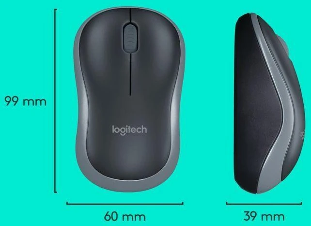 Logitech MK270 Membraninė klaviatūra 920-004508 (USB (2.4 GHz belaidis ryšys); juoda)