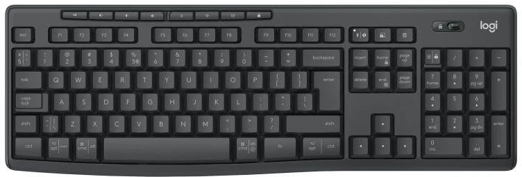 Klaviatūra Logitech MK370 Kombinacija verslui, Grafito spalvos, JAV