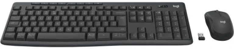 Klaviatūra Logitech MK370 Kombinacija verslui, Grafito spalvos, JAV