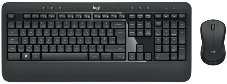 Logitech MK540 920-008685 membraninė klaviatūra ir pelė (USB; juoda; optinė; 1000 DPI)