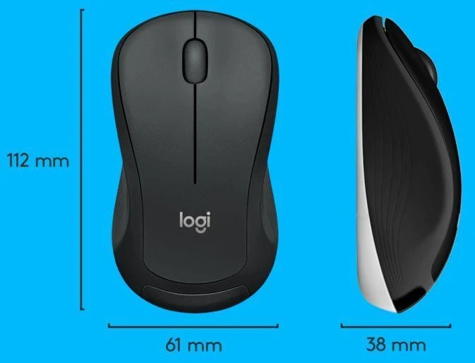 Logitech MK540 920-008685 membraninė klaviatūra ir pelė (USB; juoda; optinė; 1000 DPI)