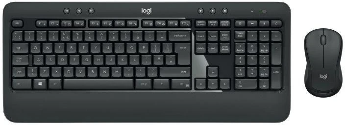 Logitech MK540 920-008685 membraninė klaviatūra ir pelė (USB; juoda; optinė; 1000 DPI)