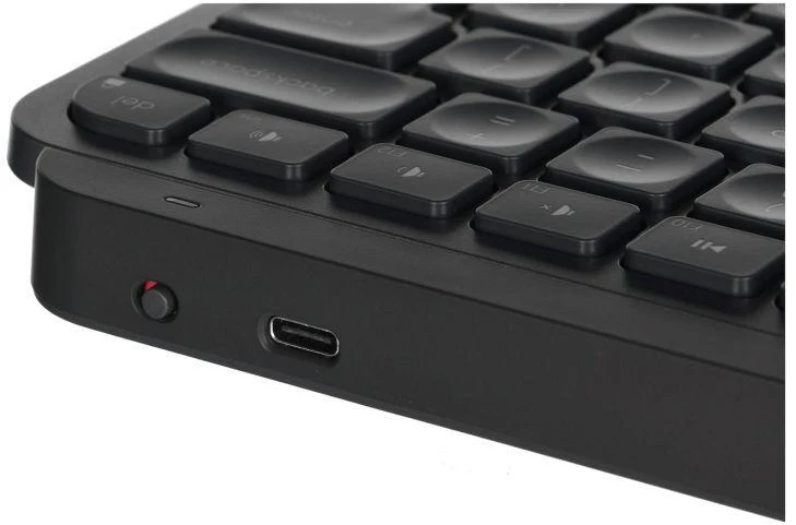Logitech MX Keys Mini Belaidė GRAFITO klaviatūra