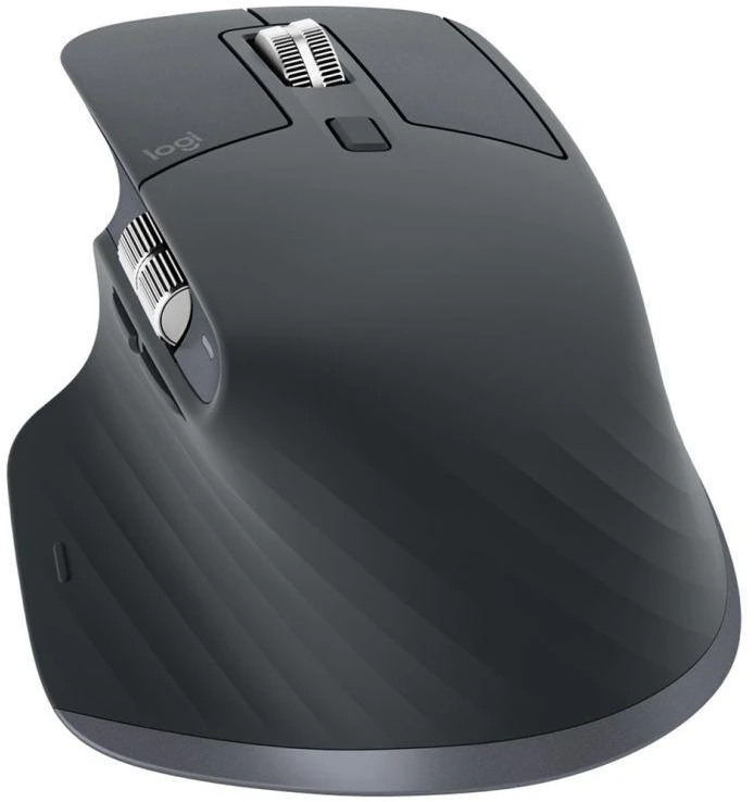 Belaidė pelė Logitech MX Master 3S, tamsiai pilka