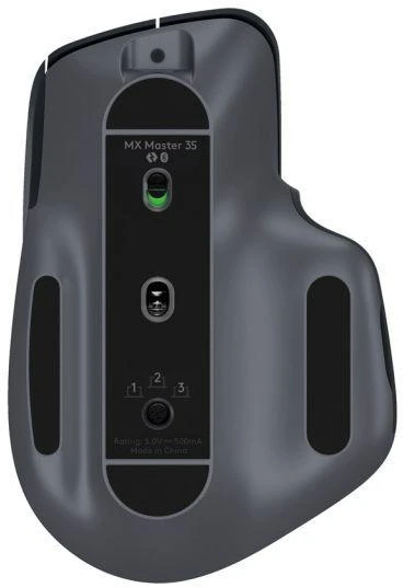 LOGITECH MX Master 3S Bluetooth pelė - grafito spalvos