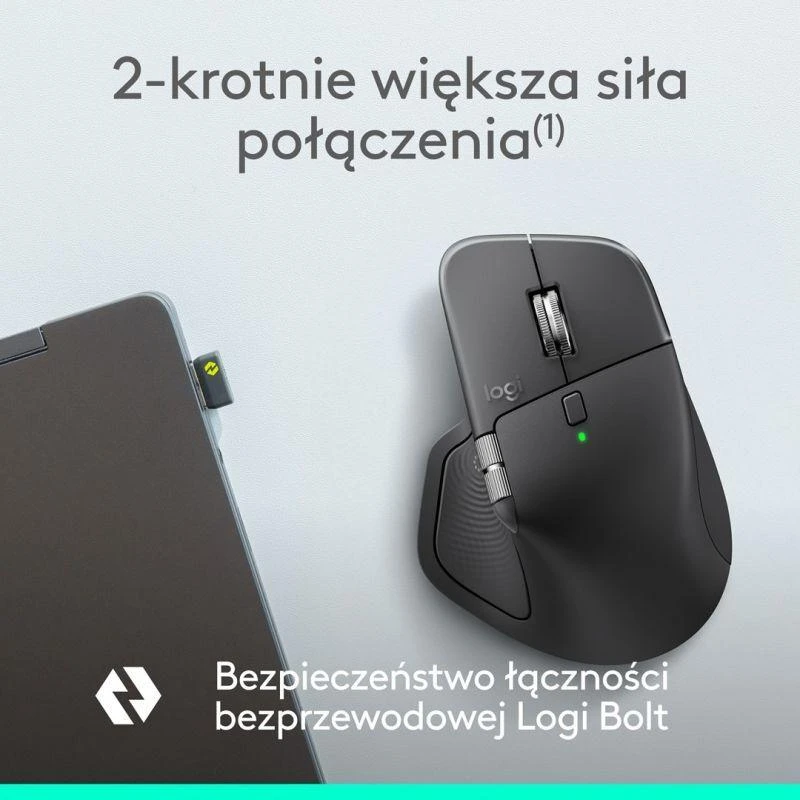 Logitech MX Master 4 for Business – grafito spalvos