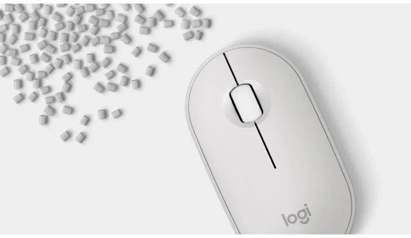 Logitech Pebble 2 M350s balta pelė