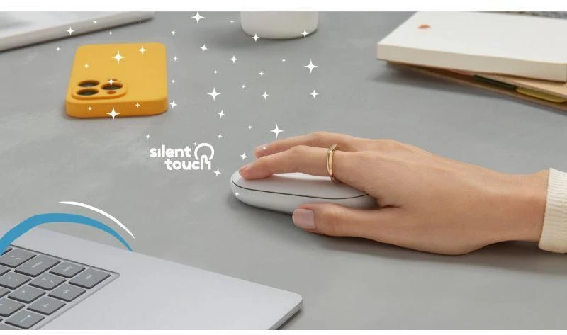Logitech Pebble 2 M350s balta pelė