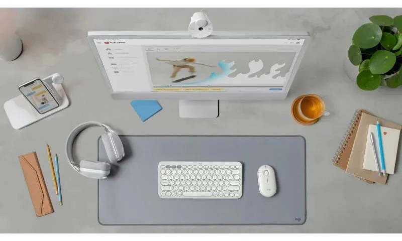 Logitech Pebble 2 M350s balta pelė