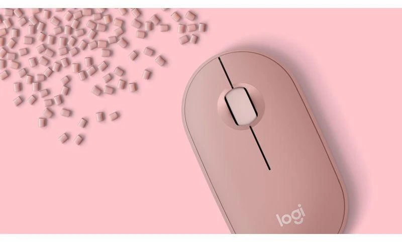 Logitech Pebble 2 M350s rožinė pelė