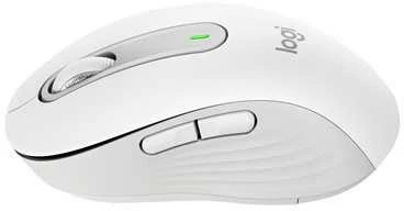 LOGITECH Signature M650 verslui Pelė wireless Bluetooth 2.4 GHz Bolt USB receiver off-baltas