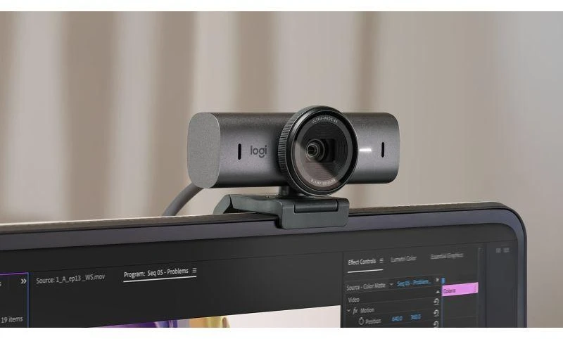 Logitech MX Brio 4K Ultra HD internetinė kamera, spalva: grafito (960-001559)