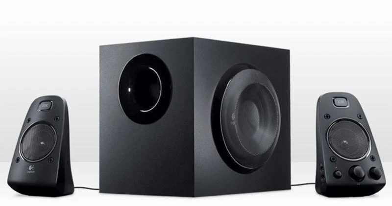 Ausinės Logitech Z623 garsiakalbių sistema 200W, universali, juoda, 2.1 kanalo, 35W