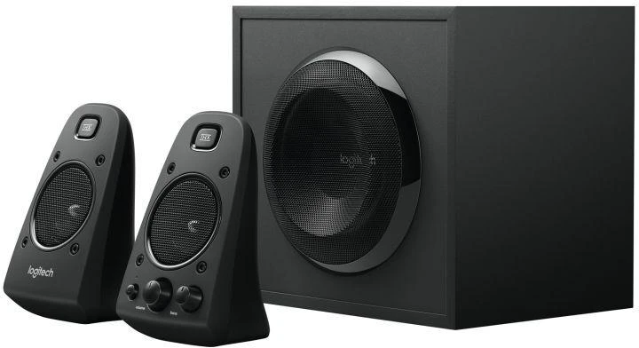 Ausinės Logitech Z623 garsiakalbių sistema 200W, universali, juoda, 2.1 kanalo, 35W