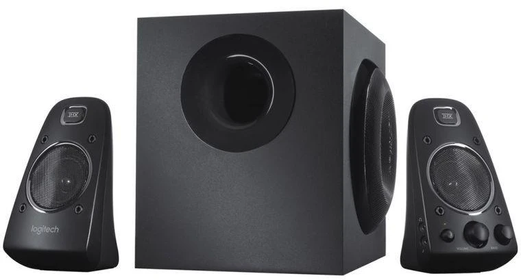 Ausinės Logitech Z623 garsiakalbių sistema 200W, universali, juoda, 2.1 kanalo, 35W