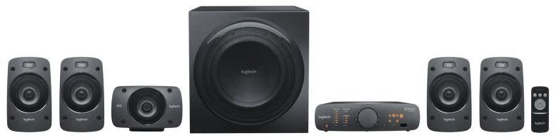 Ausinės Logitech Z906 Kompiuteriniai garsiakalbiai