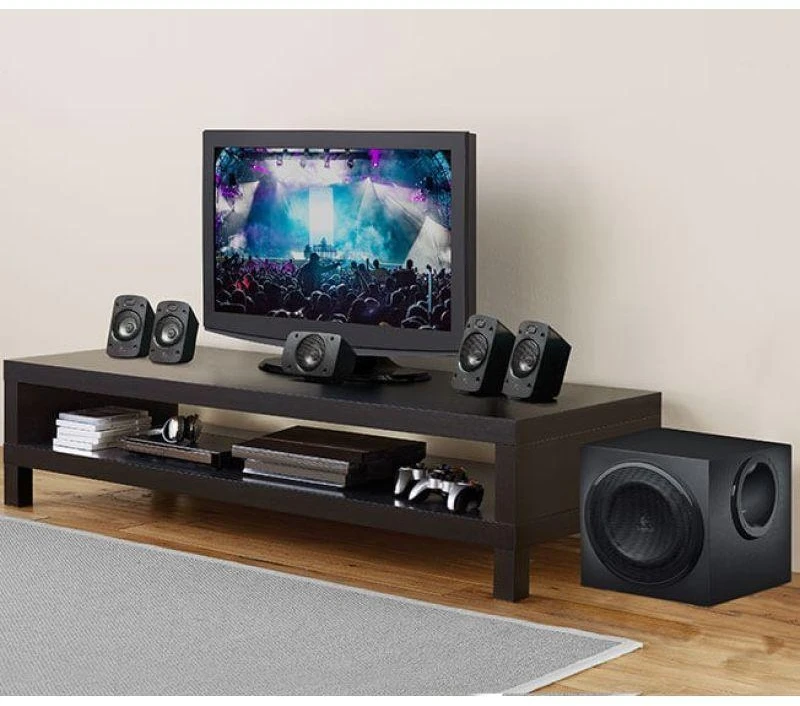 Ausinės Logitech Z906 Kompiuteriniai garsiakalbiai