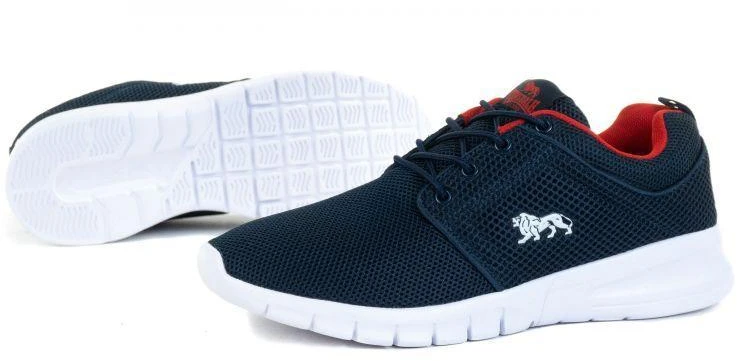 Lonsdale Sivas 2 M ZLMA505 NAVY/Raudonas batai