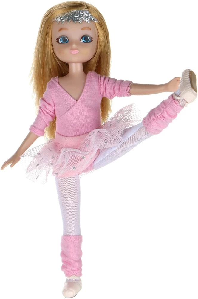 Lottie lėlė baleto repeticijoje