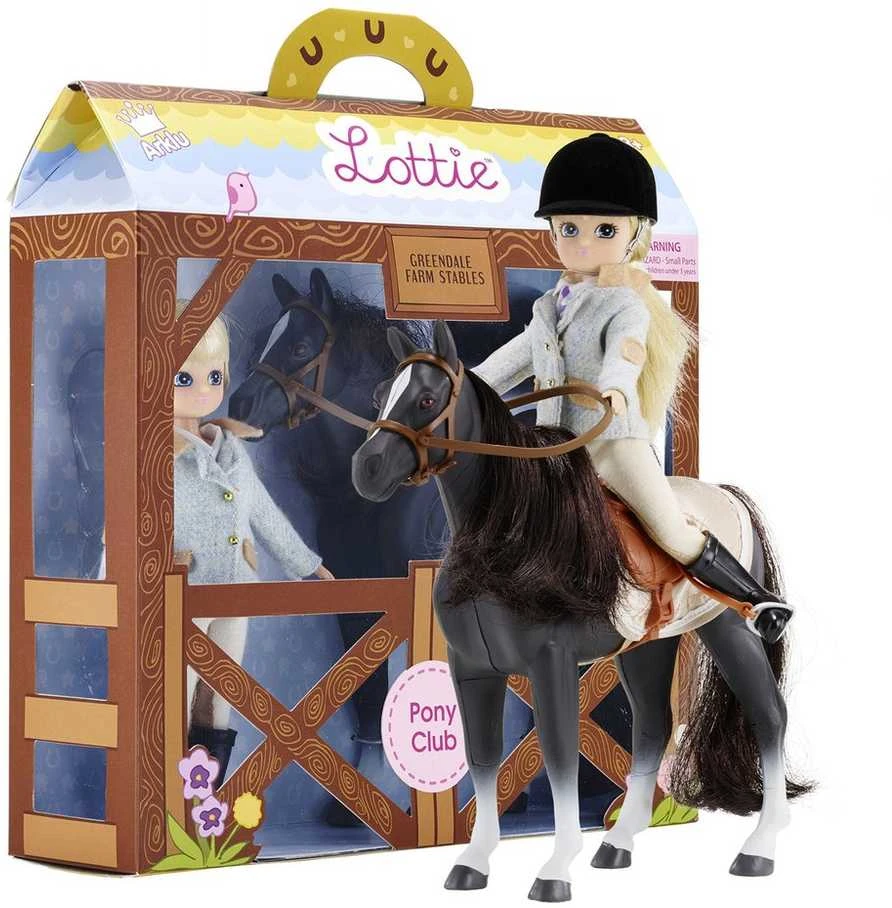 Lottie lėlė su poniu