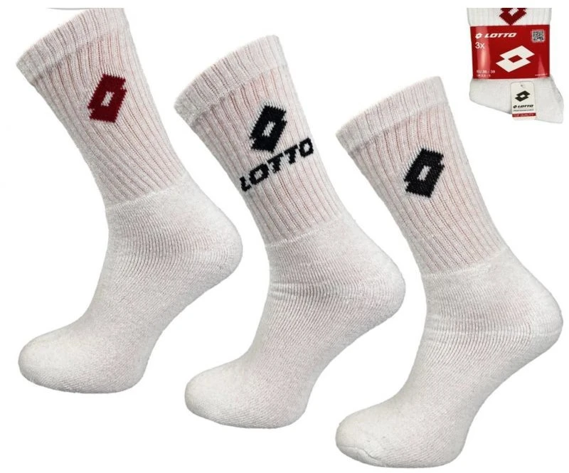 Lotto SOCK QUARTER unisex kojinės 3PR (Dydis: 39-42)