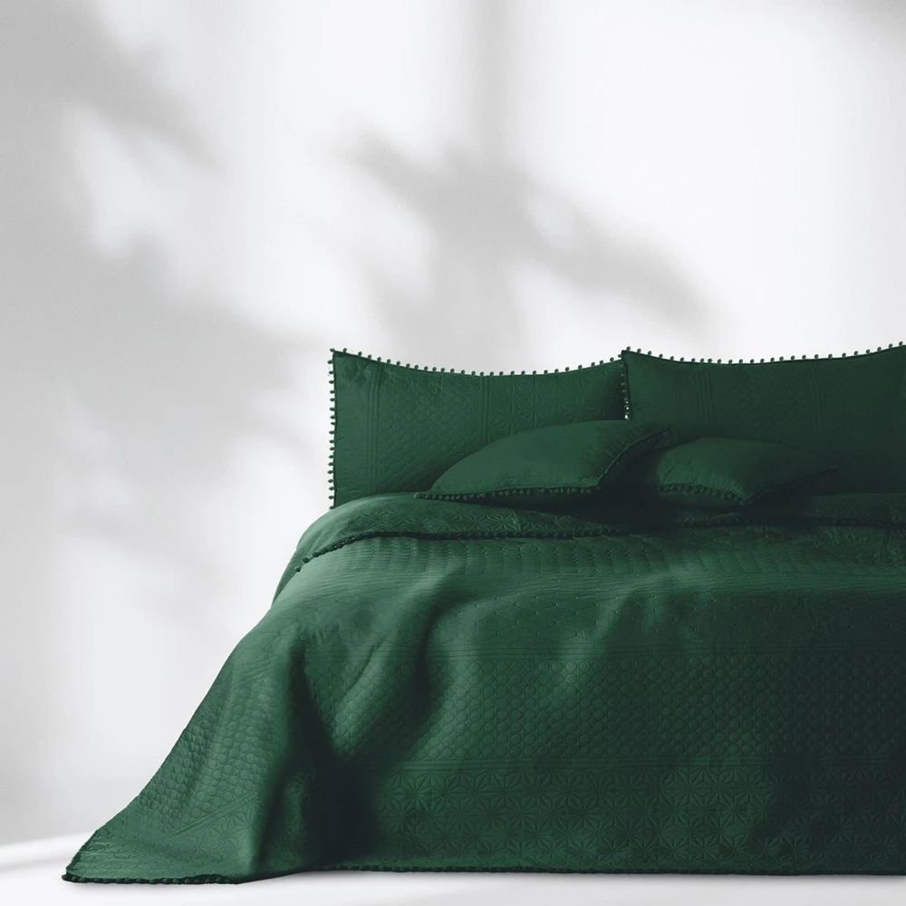 AmeliaHome Lovatiesė 170 × 210 cm, butelinės spalvos AH