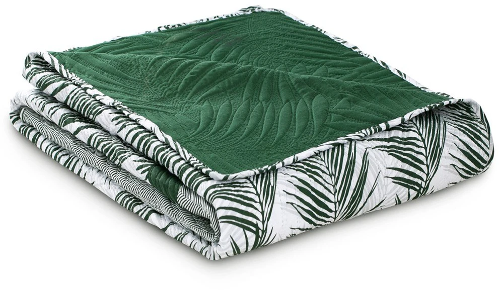 AmeliaHome Lovatiesė 170 × 210 cm, butelių žalios spalvos