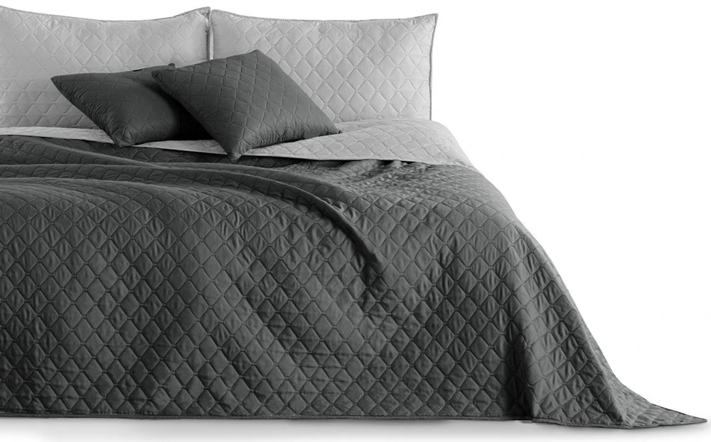 DecoKing Lovatiesė 170 × 270 cm, pilkos spalvos