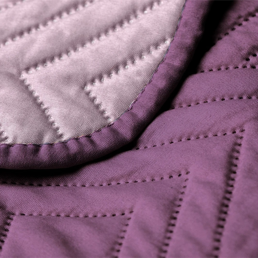 AmeliaHome Lovatiesė 200 × 220 cm, violetinės spalvos