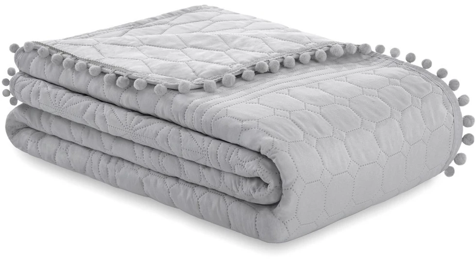 AmeliaHome Lovatiesė 240 × 260 cm AH Sidabrinis