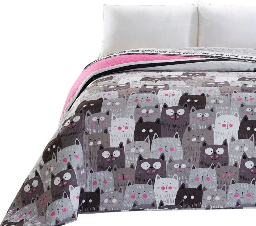 DecoKing Lovatiesė 240 × 260 cm, pilka