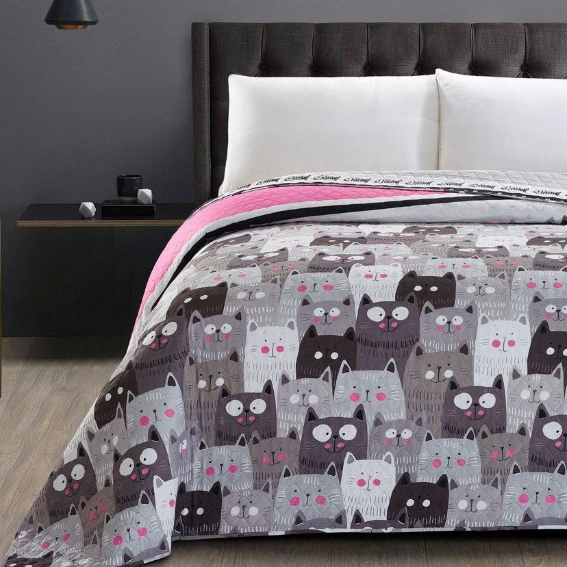 DecoKing Lovatiesė 240 × 260 cm, pilka