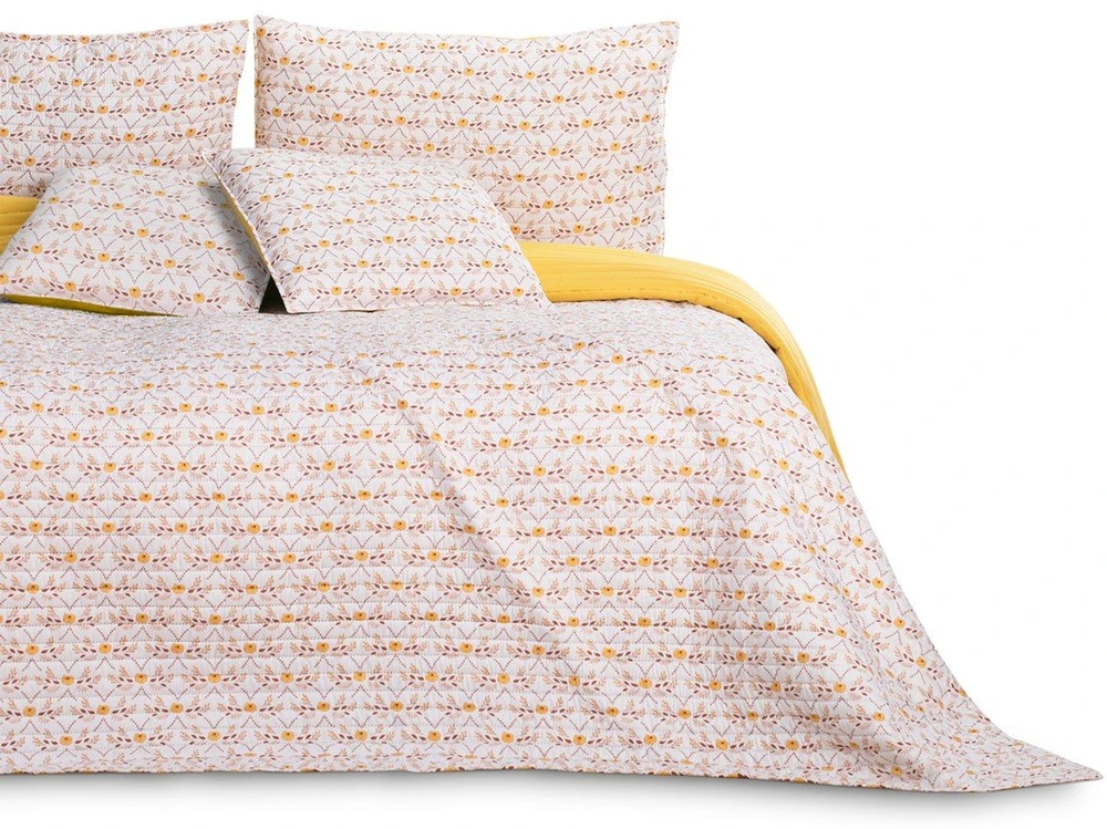 AmeliaHome Lovatiesė 260 × 280 cm, baltos spalvos