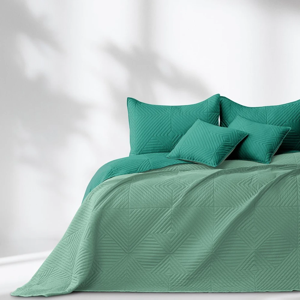 AmeliaHome Lovatiesė 260 × 280 cm, žalios spalvos