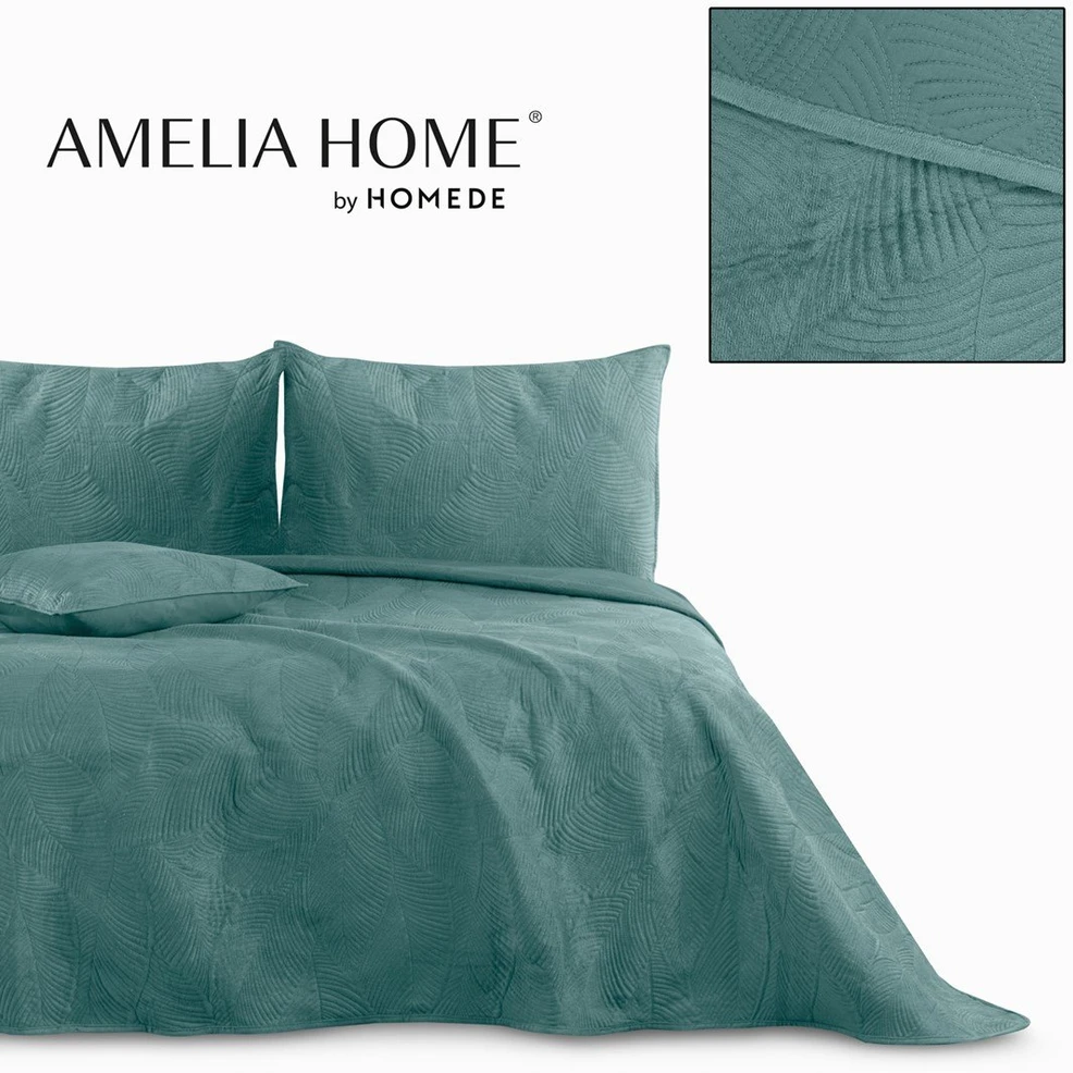 Lovatiesė AmeliaHome PALSHA 170x270 cm, spalva: turkio