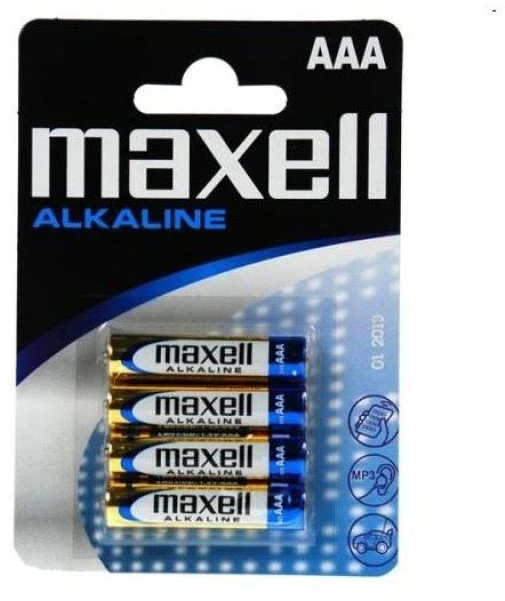 LR6 MAXELL AA baterijos, 4 vnt. lizdinė pakuotė