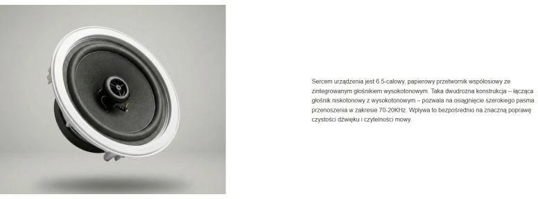 Kompiuterio kolonėlės Ceiling speaker Avtek CS 606