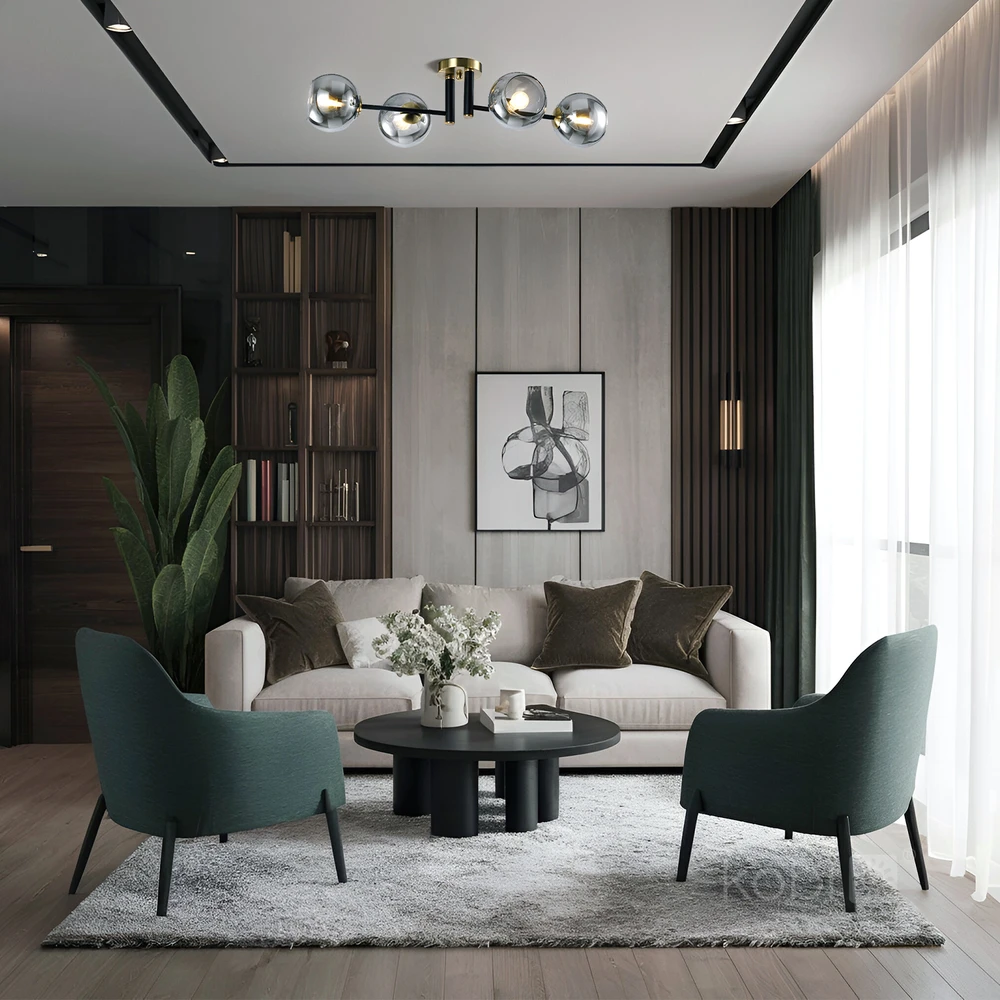 Lubinis šviestuvas GLOBE ELEGANCE, 4xE14, aukso/juodos/dūmų sp.