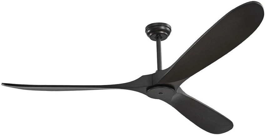 VEVOR 72 cm lubų ventiliatorius su mediniais sparnais be šviesos
