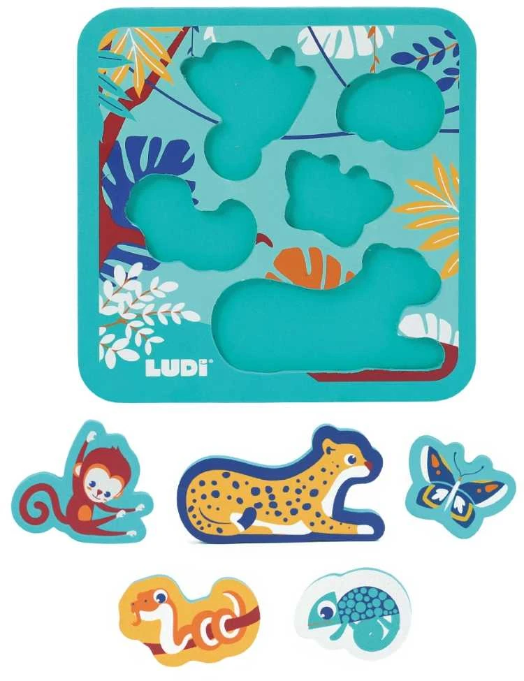 LUDI dėlionė pagal formas, Safari