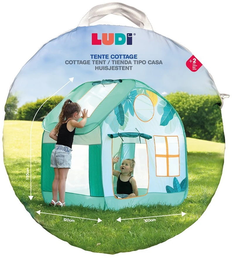 LUDI greitai pastatoma palapinė „Namelis“