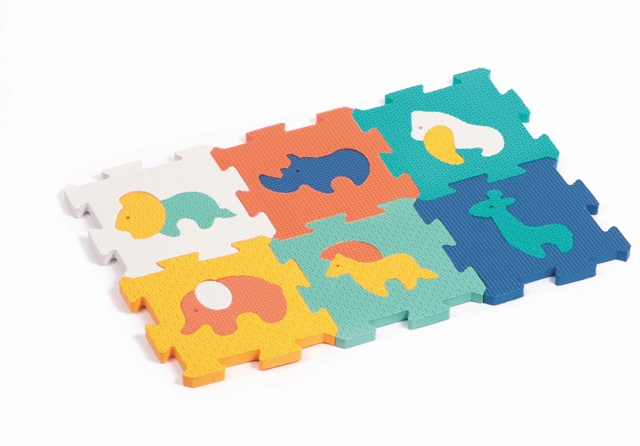 LUDI kilimėlis-3D dėlionė, mažieji gyvūnai