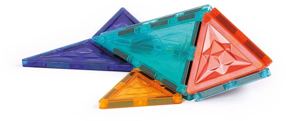 LUDI magnetinis konstruktorius vaikams, 100 dalių 2D/3D XXL